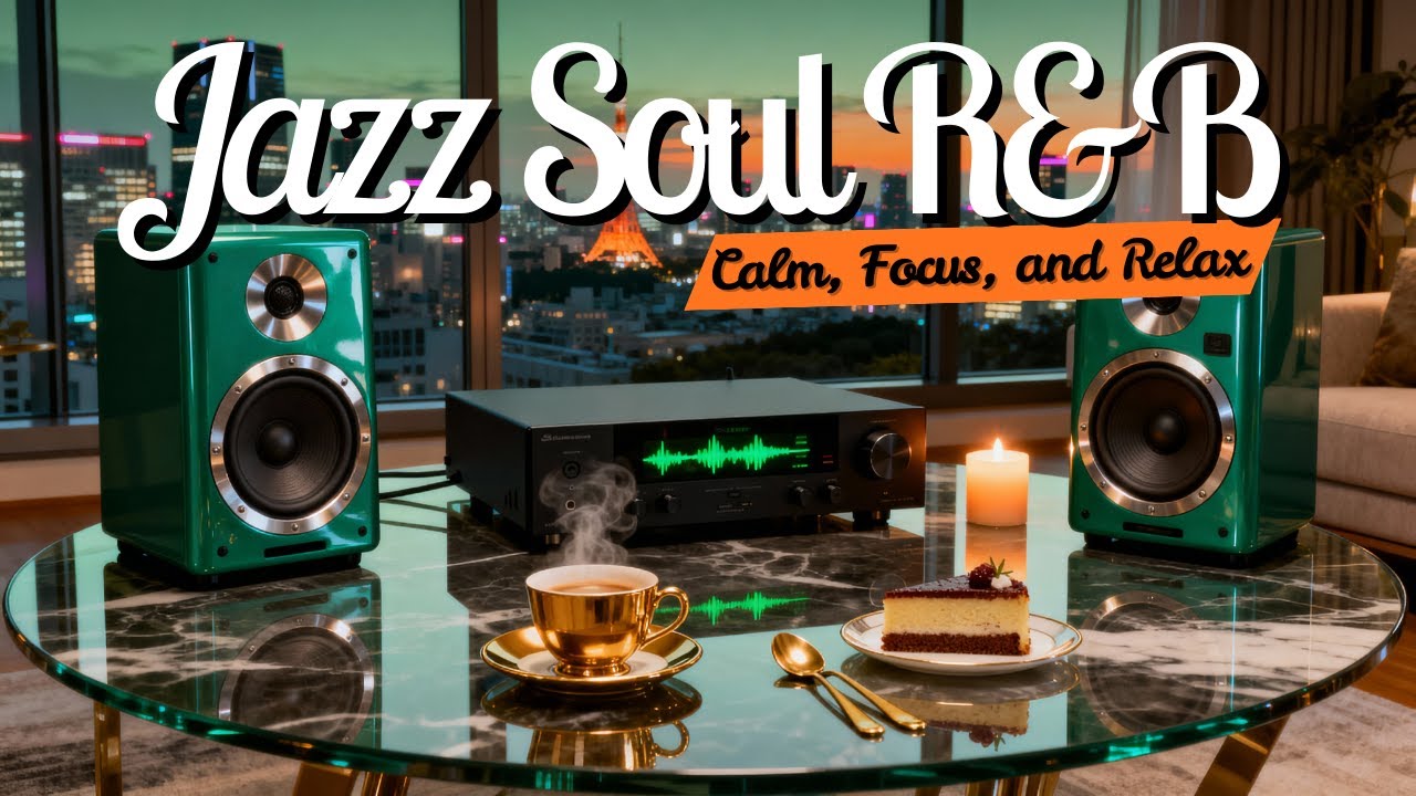 Smooth Jazz & Soulful R&B Instrumentals – Heavenly Grooves for Focus & Relaxation