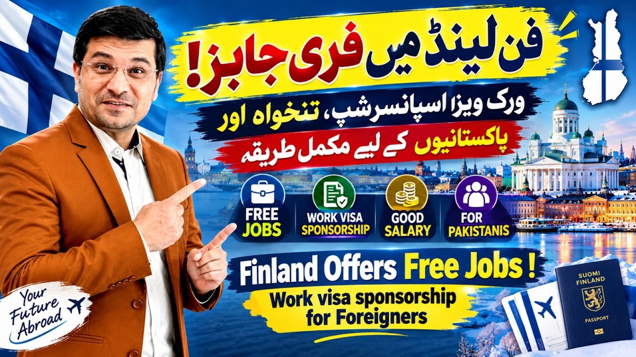 Finland FREE Jobs 2026 | Work Visa Sponsorship for Foreigners | Complete Guide