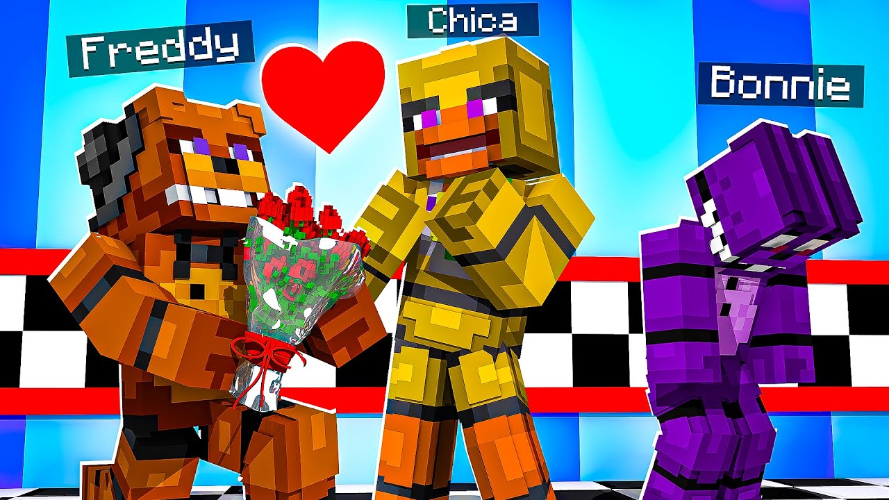 Freddy Proposes to Chica | Minecraft Five Nights at Freddy’s FNAF Roleplay