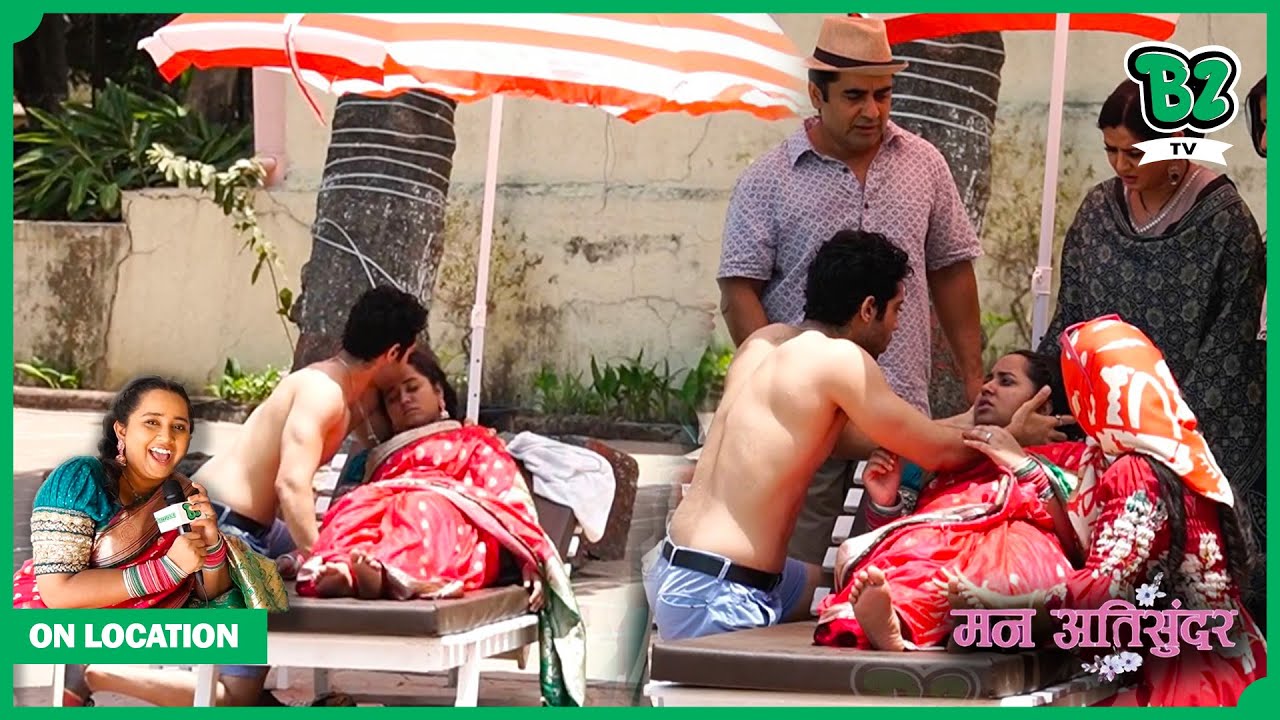 Radhika के Uper आई Badi मुसीबत गिरी Swimming Pool के अंदर | Man Ati Sundar | On location