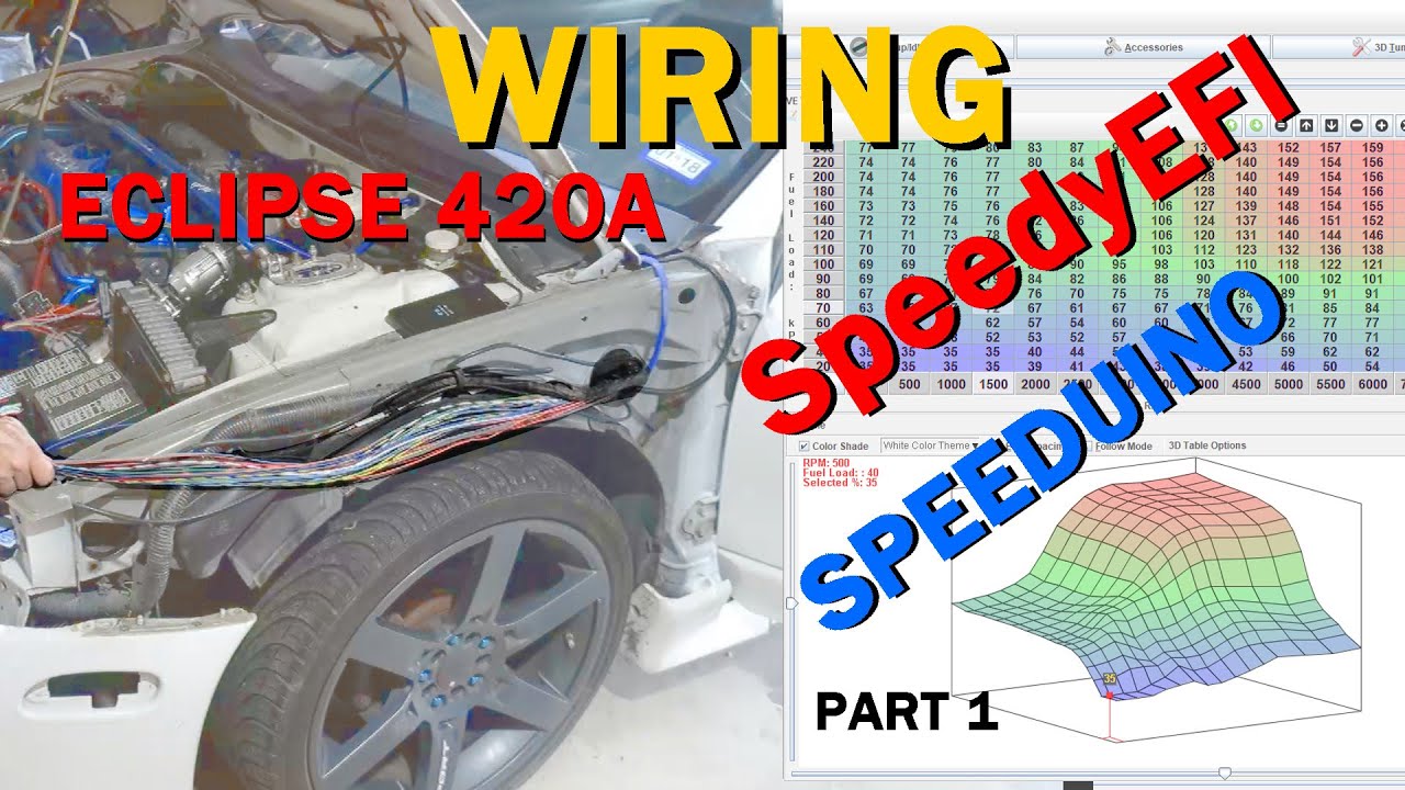 Wiring SpeedyEFI Standalone ECU Part 1 of 2 - Eclipse 2G Speeduino