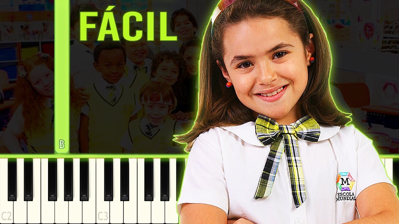 Pertinho de Mim | Carrossel - Tutorial FÁCIL de Piano e Teclado