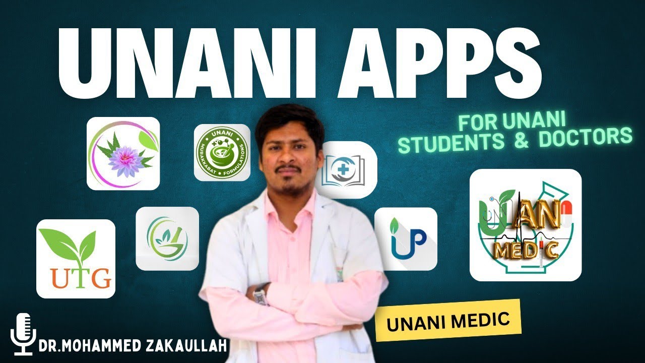 Top Unani Apps for Students & Doctors | BUMS | CCRUM | Unani Medic #unani #mobileapps #ccrum #ncism