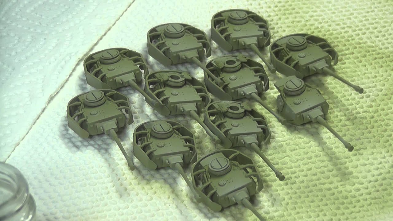 15mm Panzer IV painting log: masking and modulation