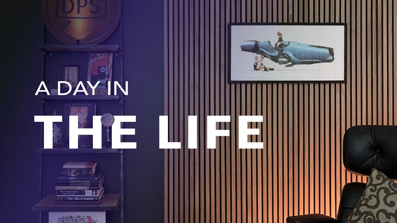 A Day in the Life of a Concept Art Academy Student