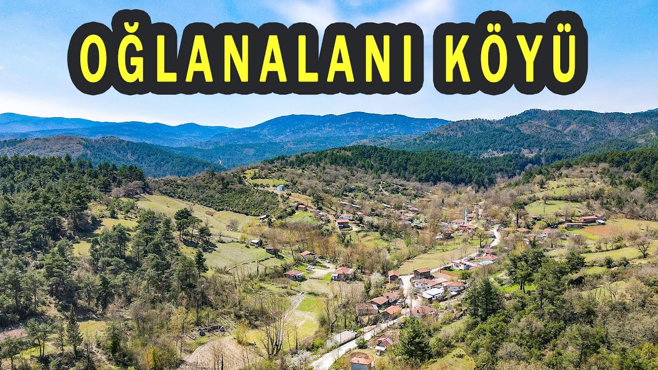 Kaz Dağları'ndaki su cenneti; Oğlanalanı Köyü
