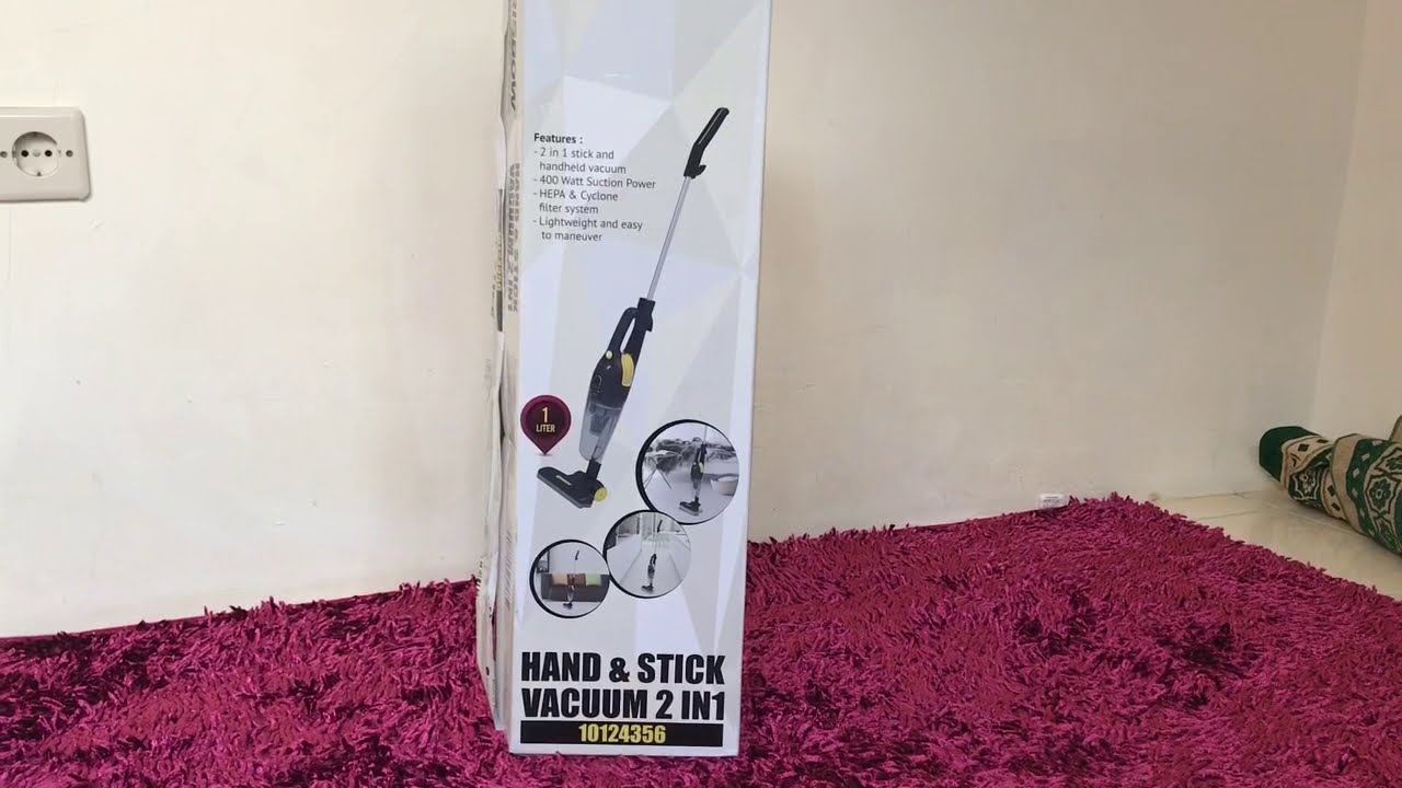 Review Test Vacuum Cleaner Krisbow 2 in 1 wajib punya | unboxing time