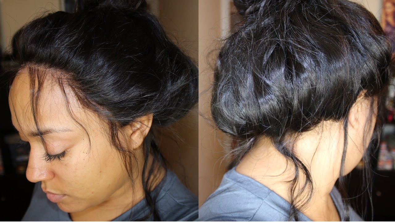 ♡ How to Sew-in Your → 360 Lace Frontal *NO HAIR OUT* 1
