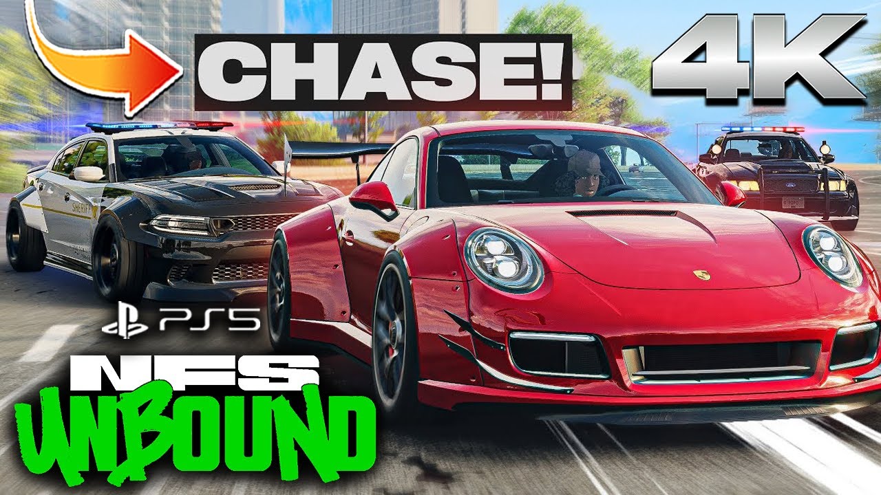 NEED FOR SPEED UNBOUND NEW ONLINE COPS CHASE UPDATE !!