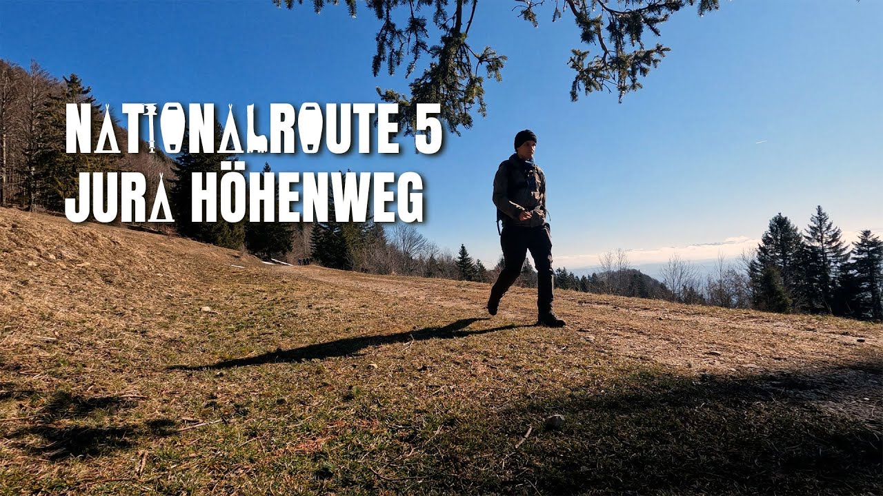 Wanderung durch das Jura-Gebirge - Jura Höhenweg von Dielsdorf nach Nyon