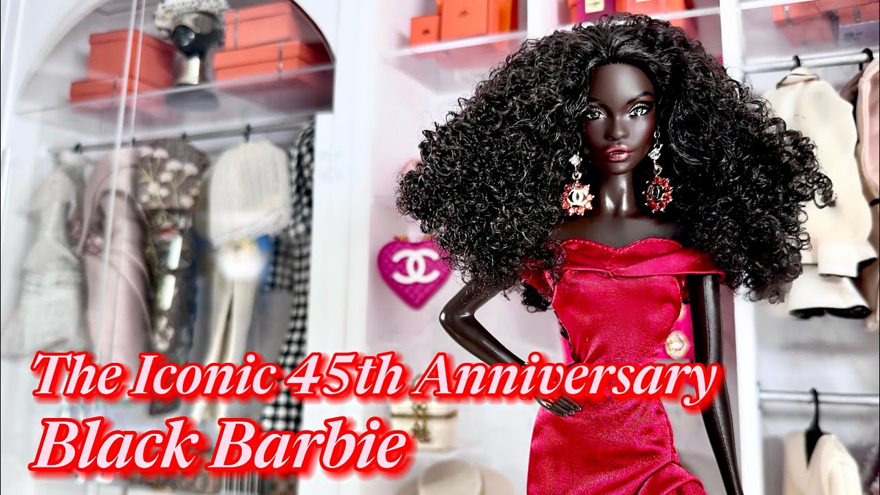 The 45th Anniversary Black Barbie - A Tribute to Kitty Black Perkins - Doll Collector Unboxing