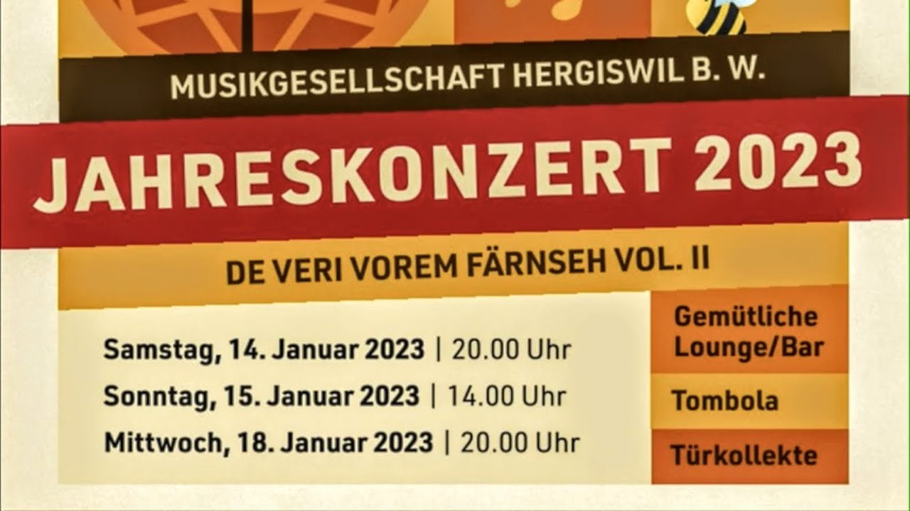 Musikgesellschaft Hergiswil b. W. / Jahreskonzert 2023