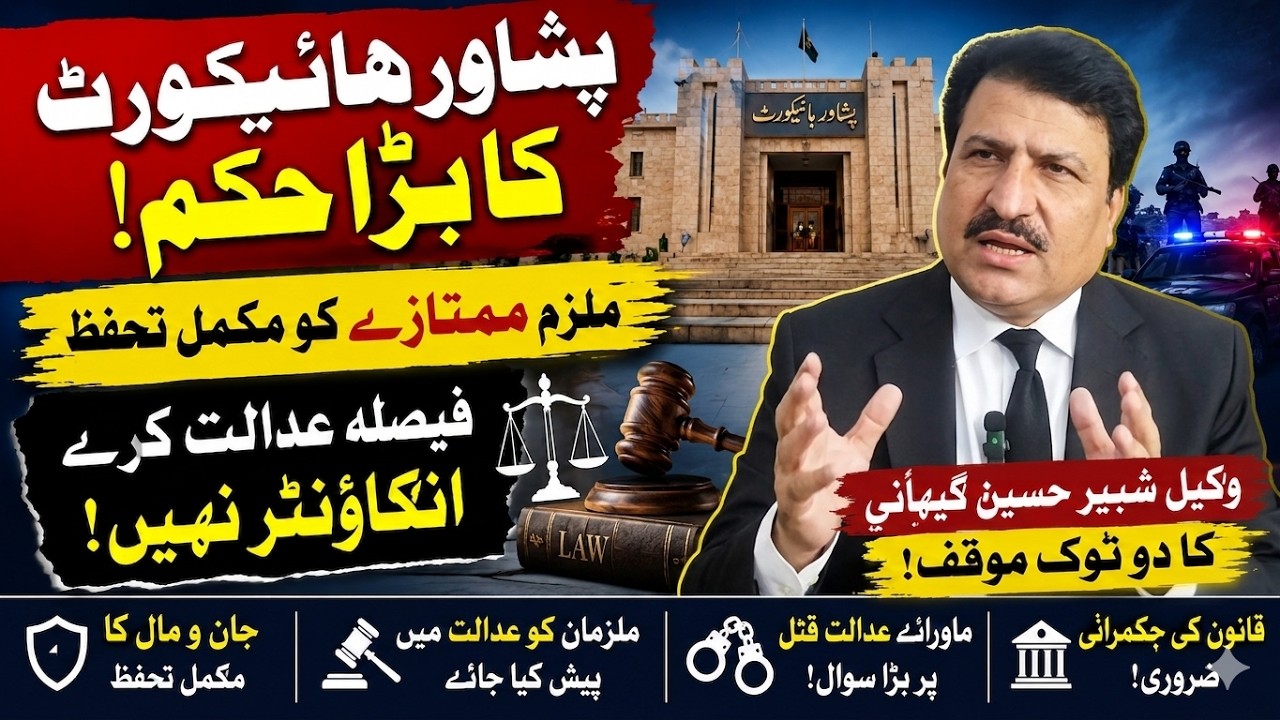 Peshawar High Court Orders Protection for Mumtaz Khan | Advocate Shabbir Hussain Gigyani Speaks