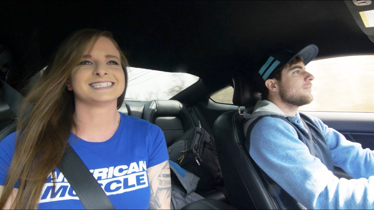 Stephanie's Twin Turbo Mustang is INSANE! - Twin Turbo Coyote Mustang Review!