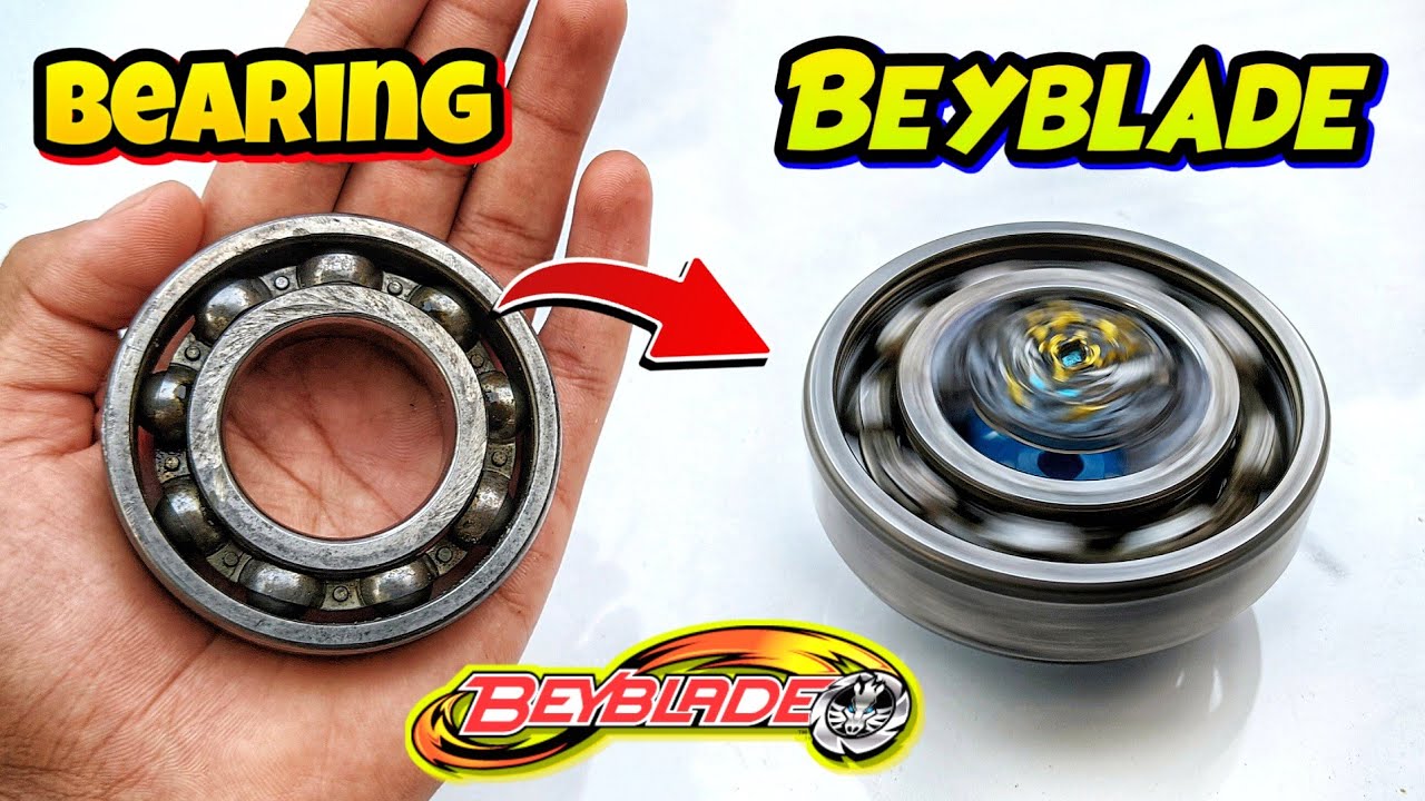Making 300 Grams HEAVY METAL Beyblade With Bearing 😱