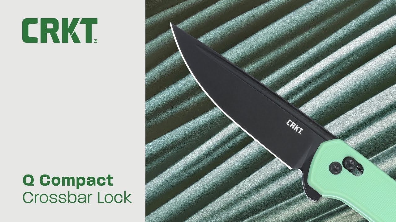 CRKT Q Compact Green | Richard Rogers Design