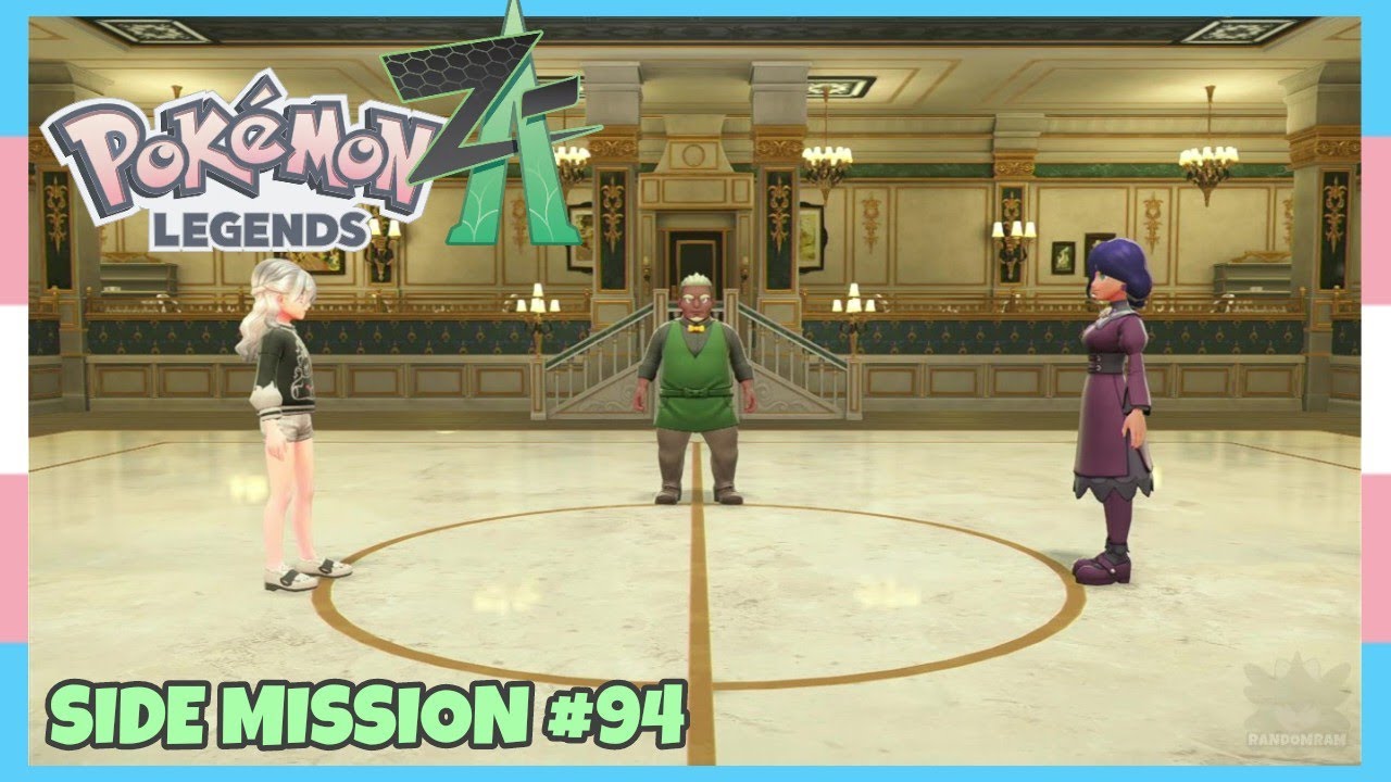 Side Mission #94 - Full Course Of Battles Three Stars *Where To Get TM Knock Off* In Legends ZA