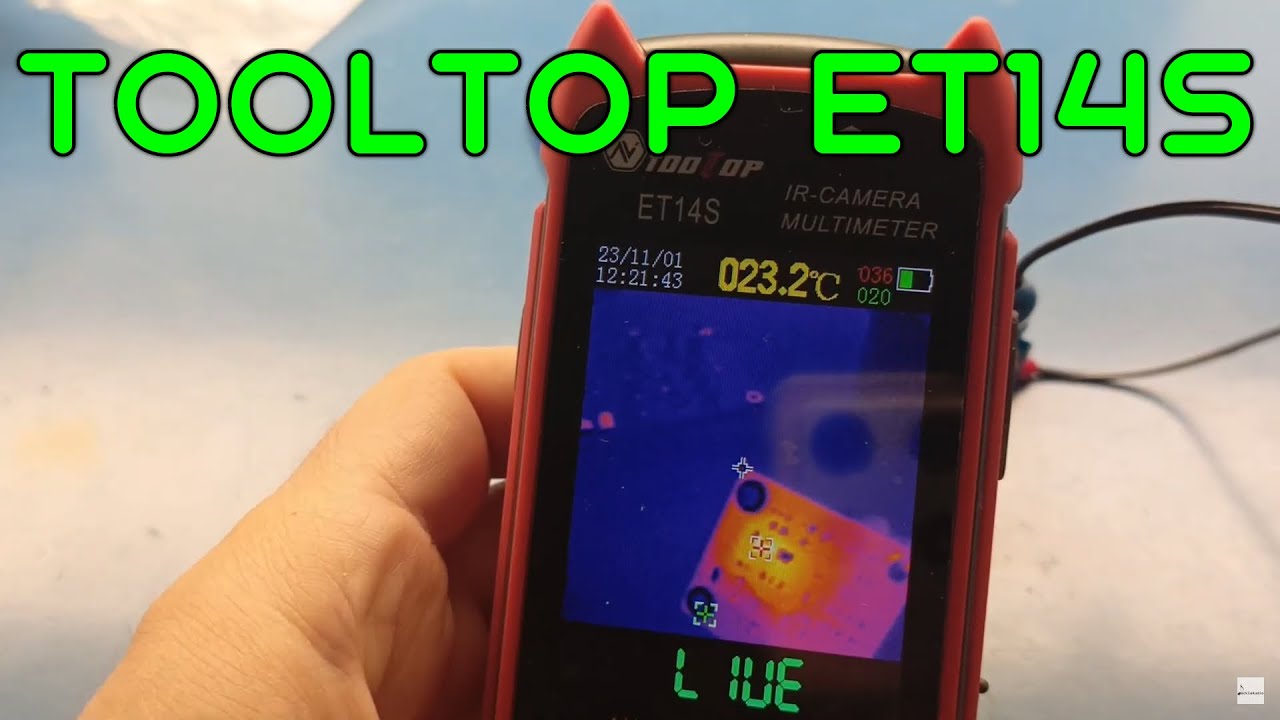 Infrared camera + multimeter TOOLTOP ET14S - best for YOU?
