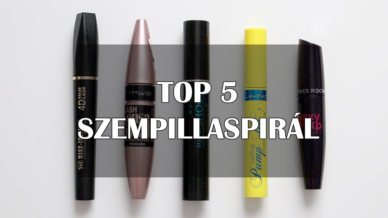 TOP 5 szempillaspirálom