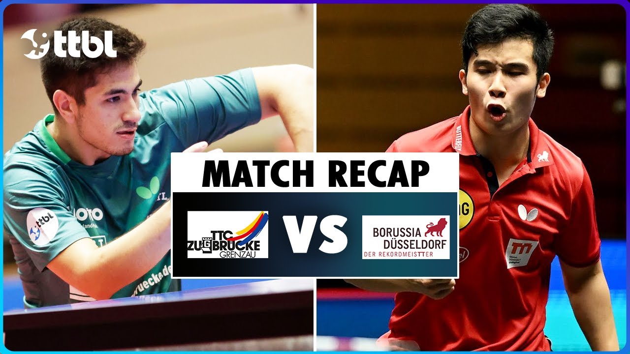 GRENZAU vs. DÜSSELDORF (Tischtennis Bundesliga Recap) | Matchday 6 | 2025/2026