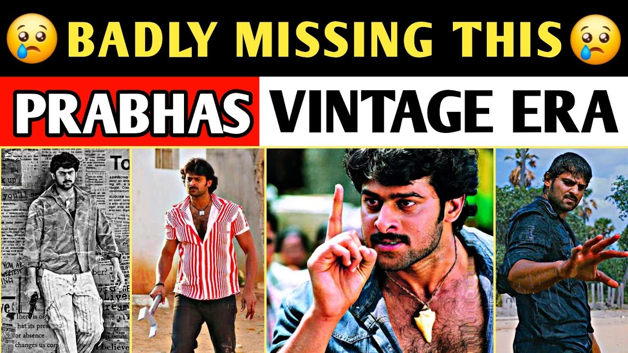 Prabhas Best Action Scenes 🔥 hero elevation scenes vintage old movies best acting before bahubali