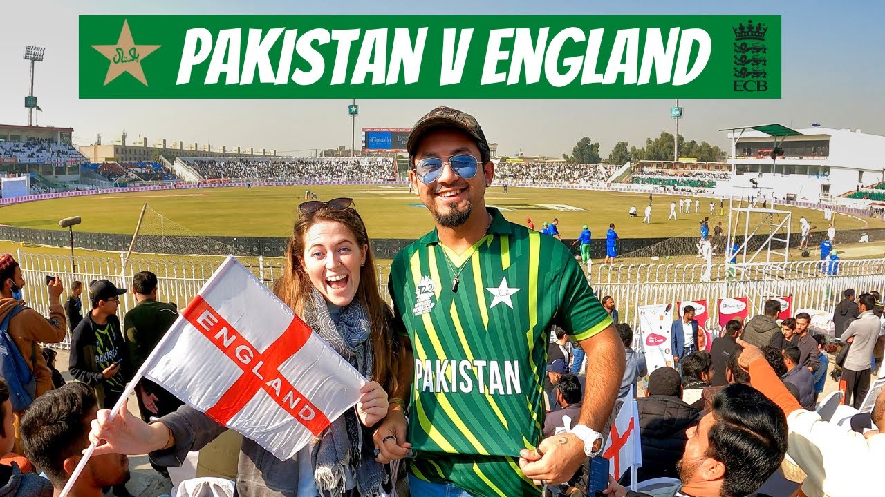 Pakistan vs England - WHAT A CRICKET GAME in Rawalpindi, Pakistan 🇵🇰 (1st Test Match)