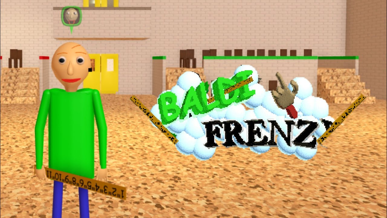 Baldi's Frenzy - Подборка игрового процесса на карте мира Baldi's