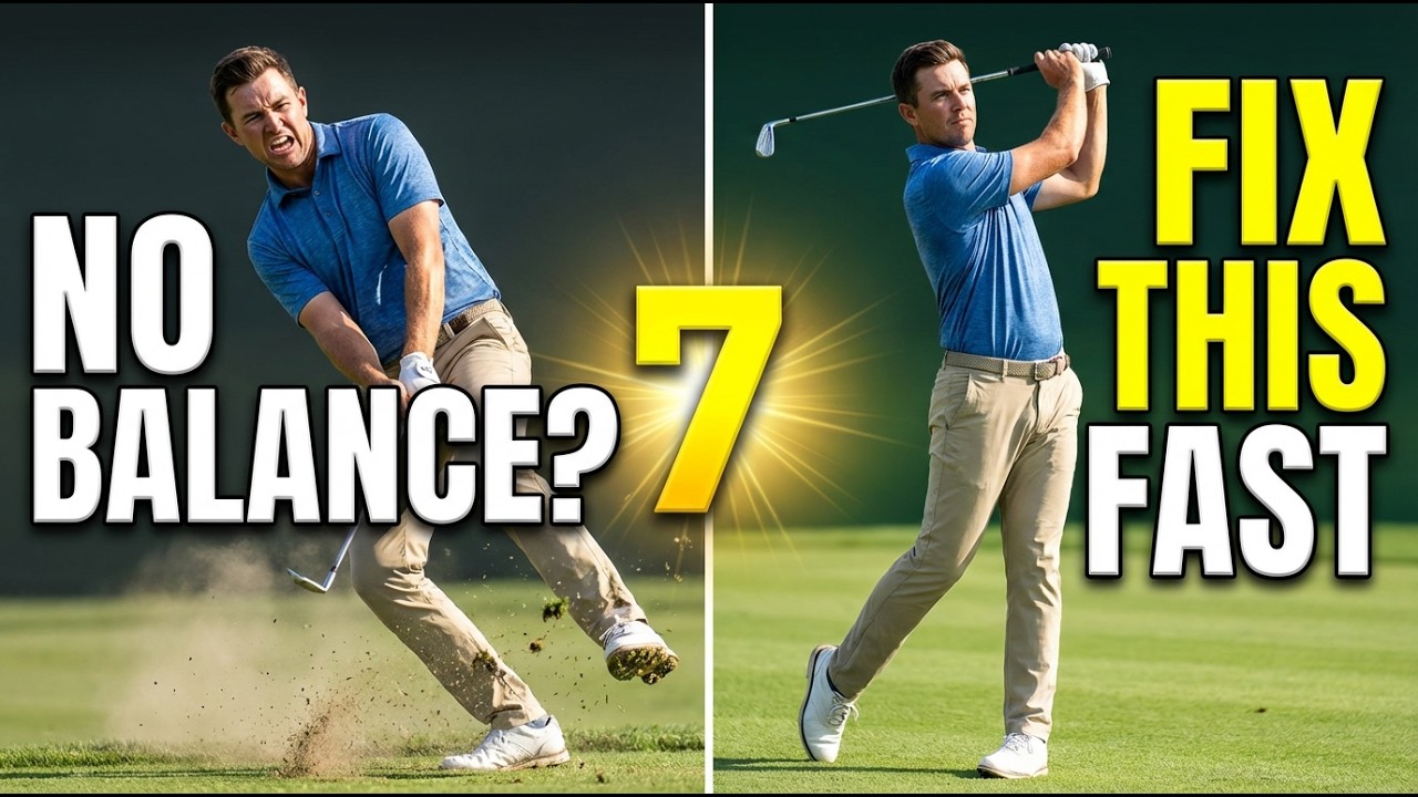 Golf Training for Beginners  7 Swing Balance Fundamentals That Fix Inconsistency Fast