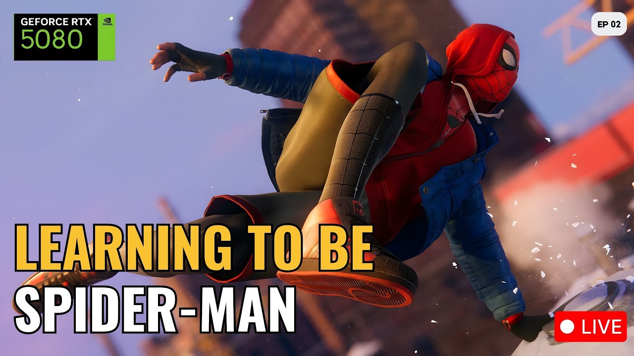 Marvel’s Spider-Man: Miles Morales - PART 2 | Learning to Be Spider-Man | RTX 5080