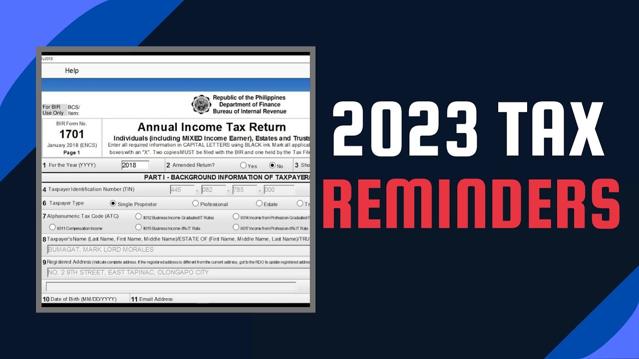 2024 BIR TAX Compliance Reminders (MUST WATCH!) 😲