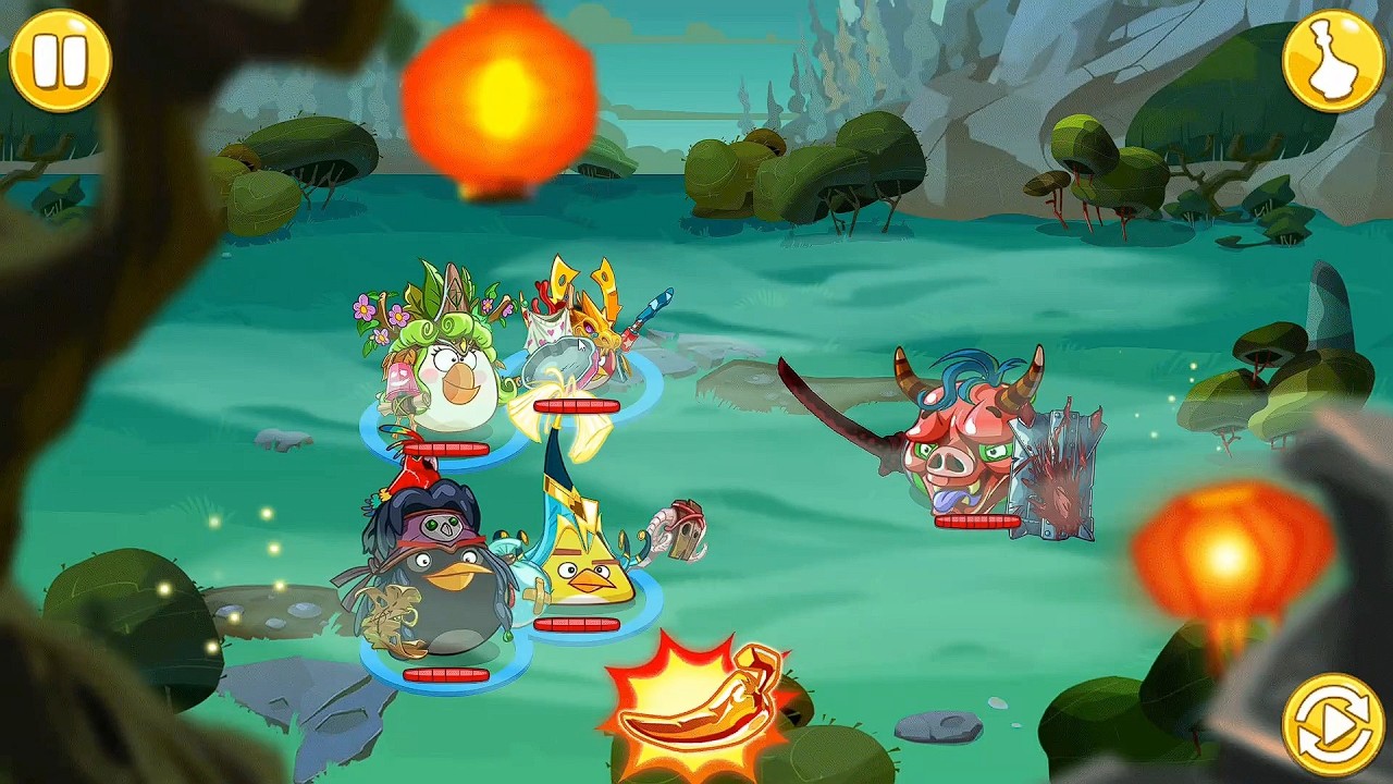Pokonaliśmy demona w Angry birds epic Hardcore