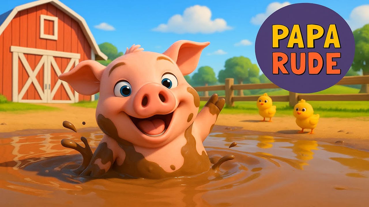 🐷🐑🐶 Animalele domestice | C&acirc;ntece pentru copii de grădiniță | Paparude