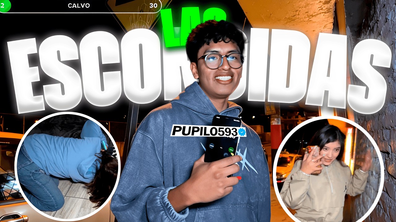 PUPILO JUGANDO A LAS ESCONDIDAS CON SU TEAM Y AMIGAS *retos extremos*😈🔥 | PUPILO593