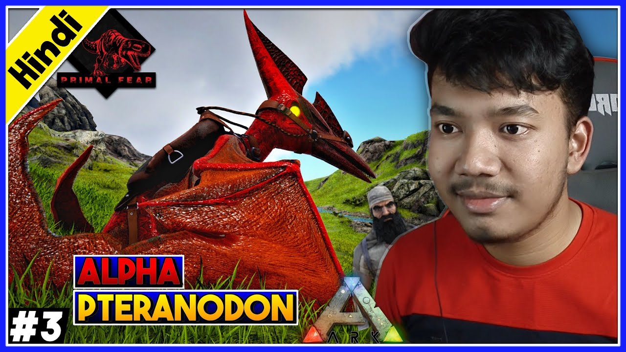 Taming An STRONG ALPHA DINOSAUR In ARK!! -Primal Fear || #03 || Xtreme