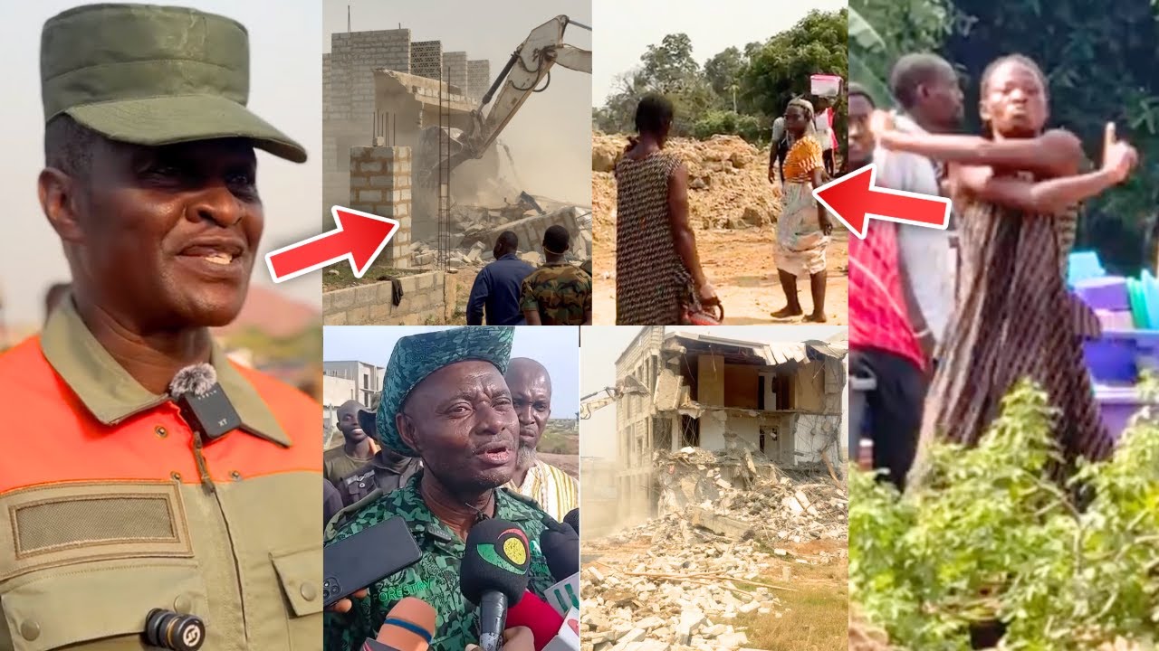 NADMO! Tse Addo & Kpeshie Lagoon DEMOLITION Touches Shrine - FULL STORY
