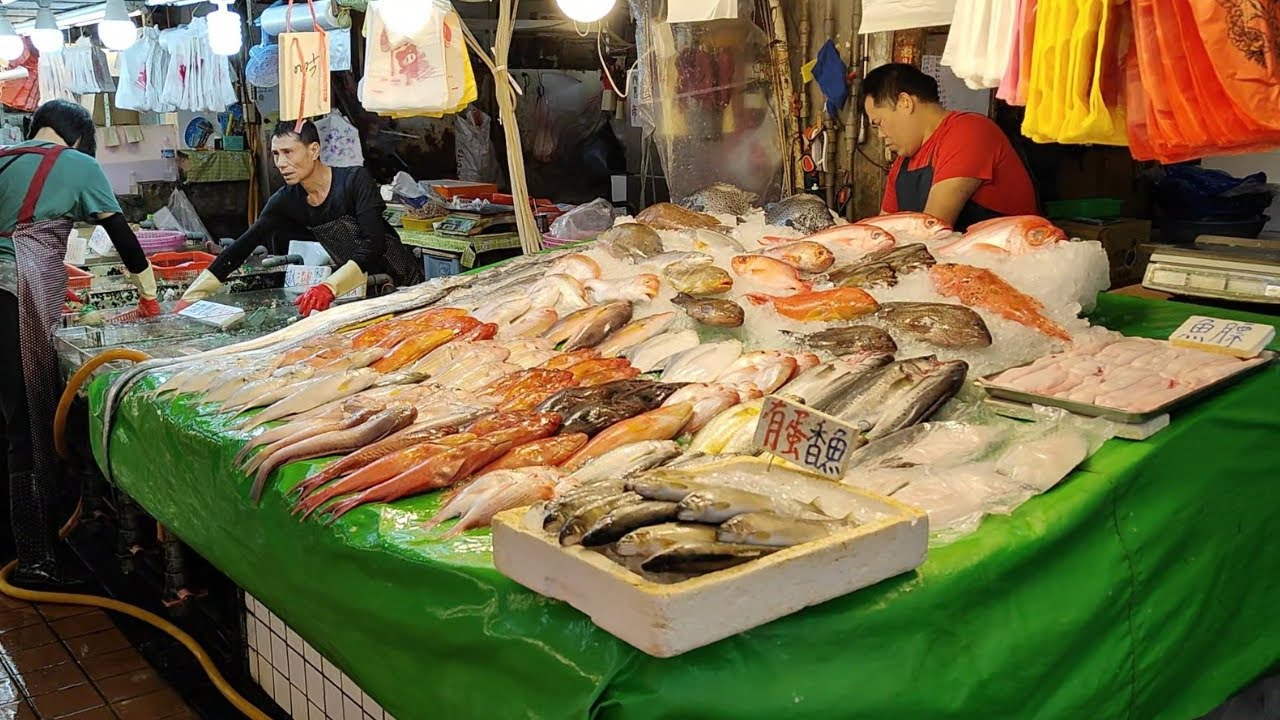 竹圍漁港｜♫ 吉他樂 ♫｜怪魚長那麼醜，真的好吃嗎？ #台灣 #海鮮 #魚