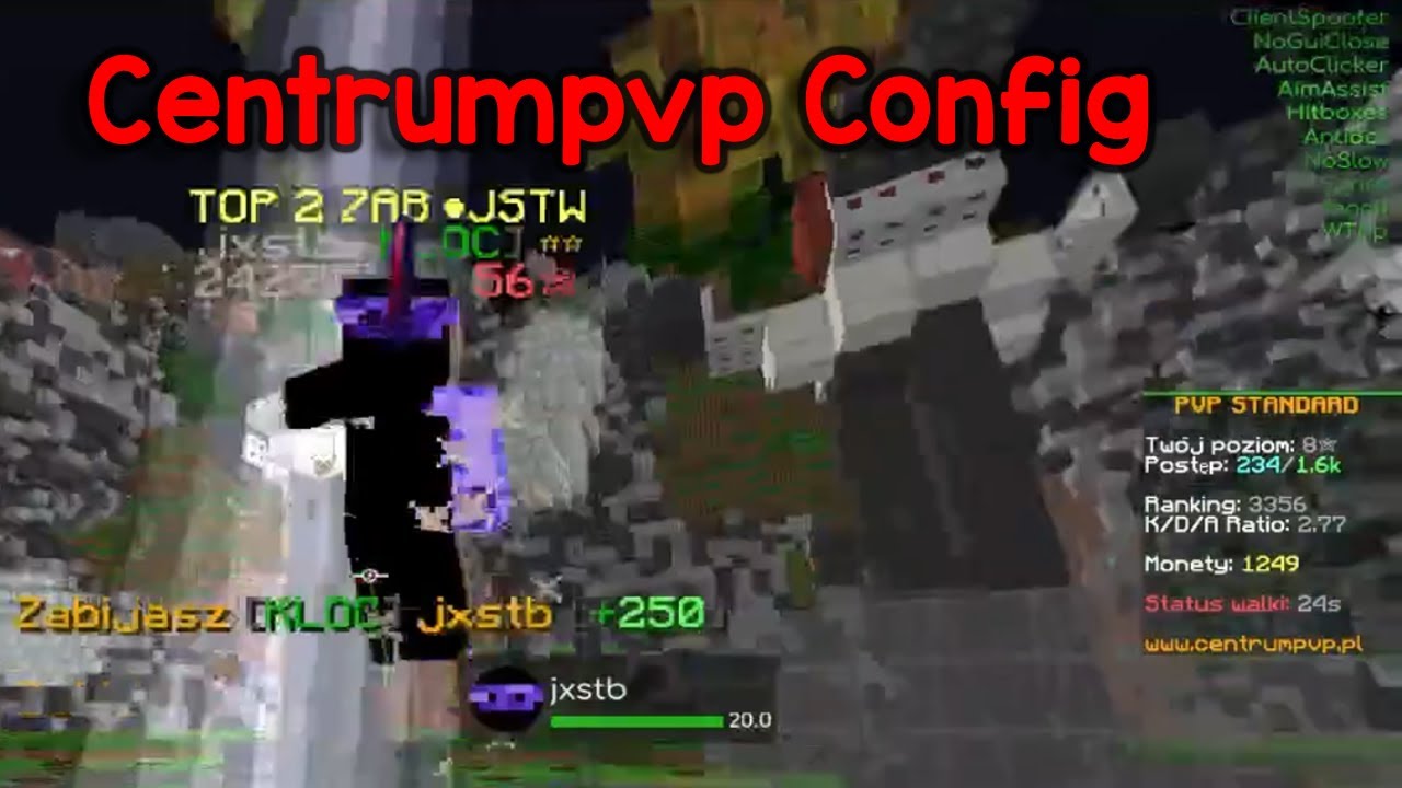 CHEATOWANIE NA CENTRUMPVP 🖤 *topki giną w męczarniach* | (RISE.100)