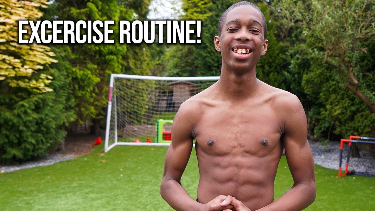 OUR 16 YEAR OLD’s EXERCISE ROUTINE!