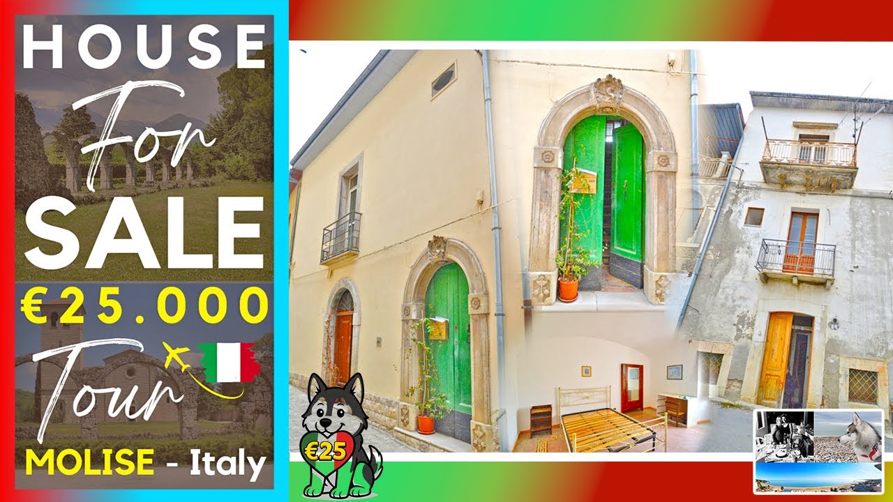 Spacious Character House with Two Apartments for Sale in Molise, Italy | Authentic Living
