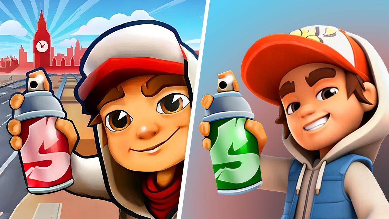 Subway Surfers VS Subway Surfers City, Subway Surfers New Update London Lucky Creatures, Subway Surf