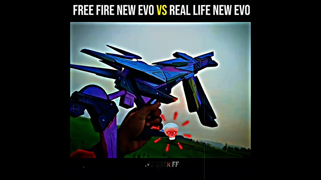 Free Fire New Evo Gun Real Life Mein Banaya! 😱🔥