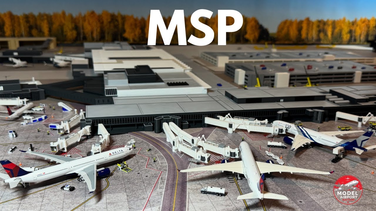 Minneapolis St.Paul International Airport 1:400 Scale Update