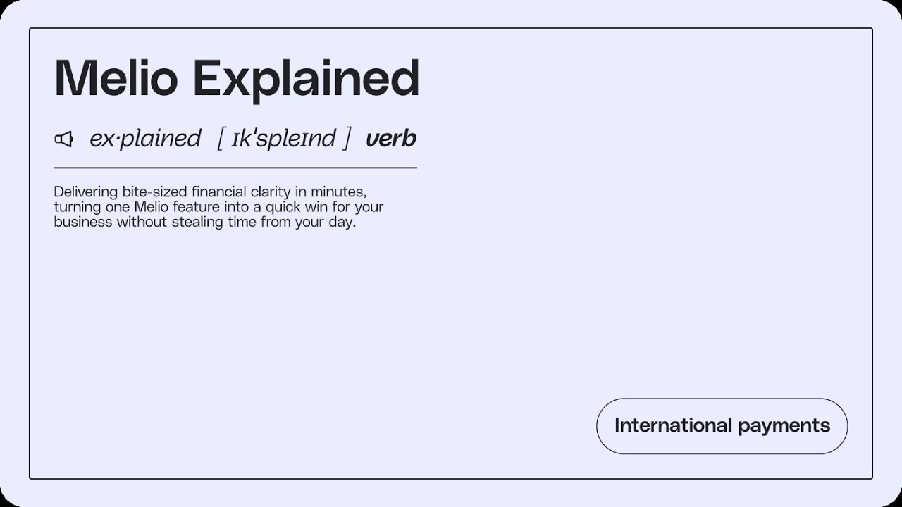 How to Simplify International Business Payments in Melio