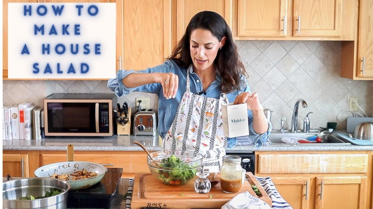 How to Make a House Salad 🥗✨ | Beginner Recipe