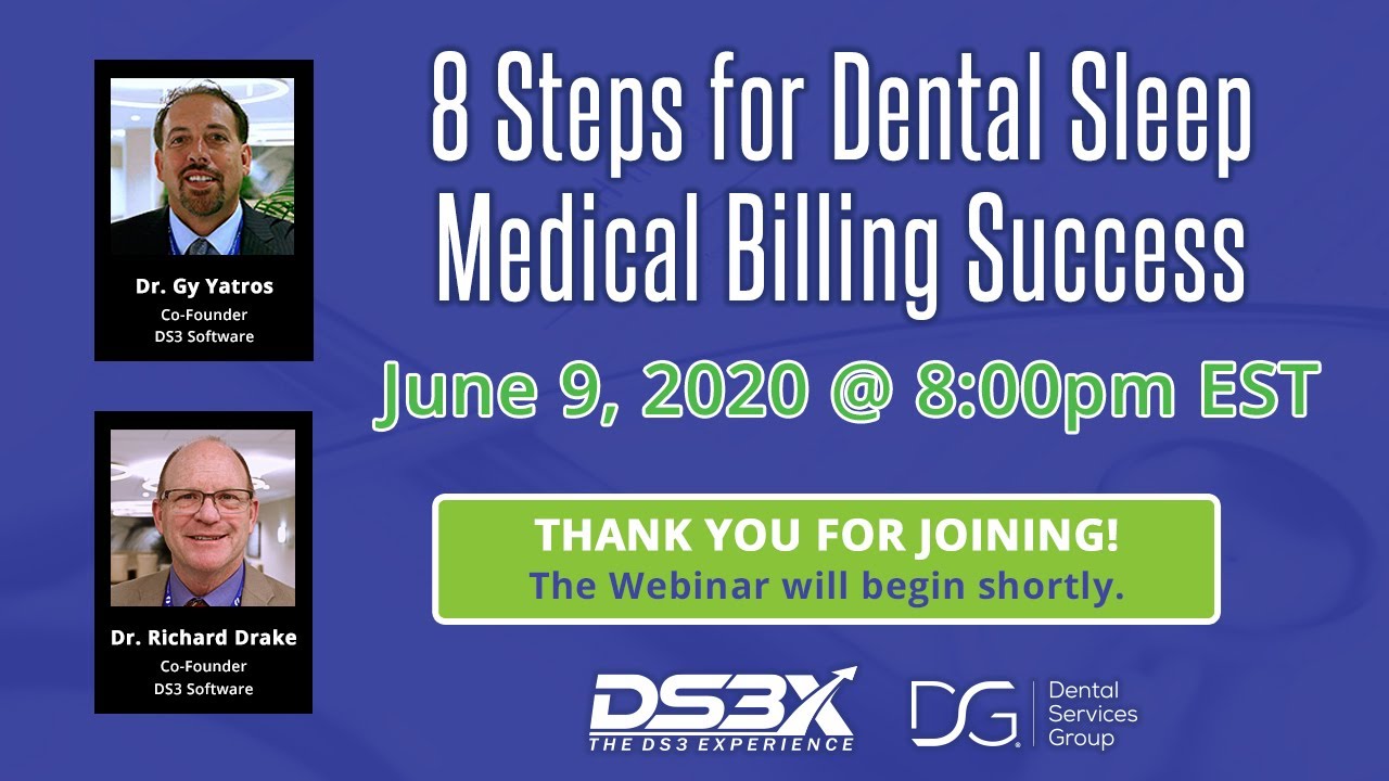 8 Steps for Dental Sleep Medical Billing Success
