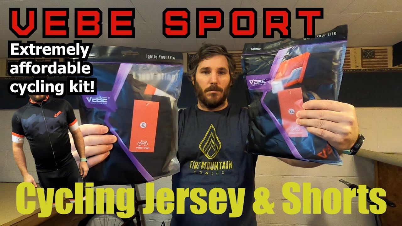 VEBE Kit Review - Extremely Affordable Cycling Jersey and Shorts - Great for Trainer Riding
