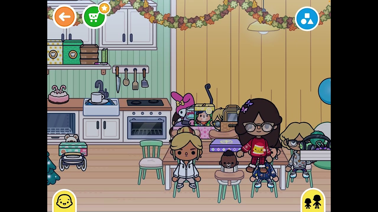 Opening our presents!