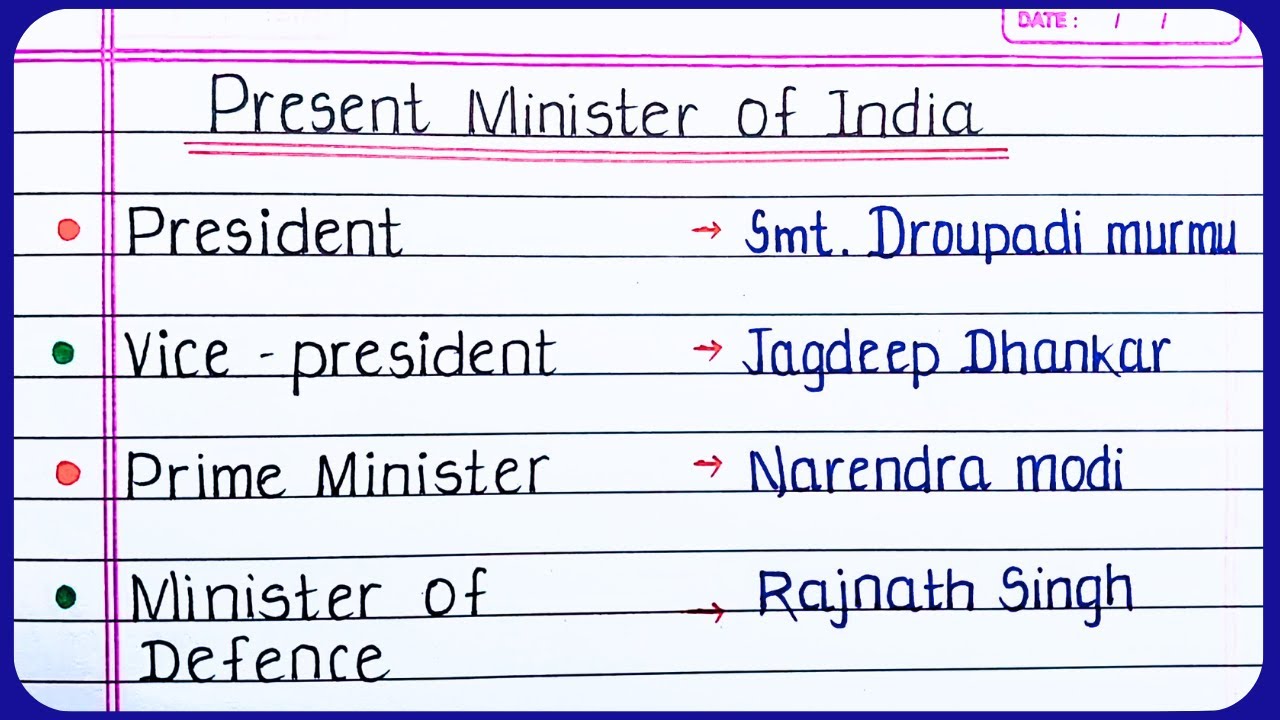 PM Modi's New Cabinet ministers of India | PM Modi 3.0 Full Cabinet Ministers List 2024