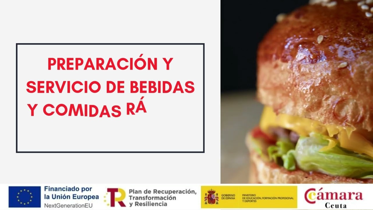 FORMACI&Oacute;N ONLINE GRATUITA🤩 Cursos de HOSTELER&Iacute;A /COCINA. ACDEMIA ECOS CEUTA