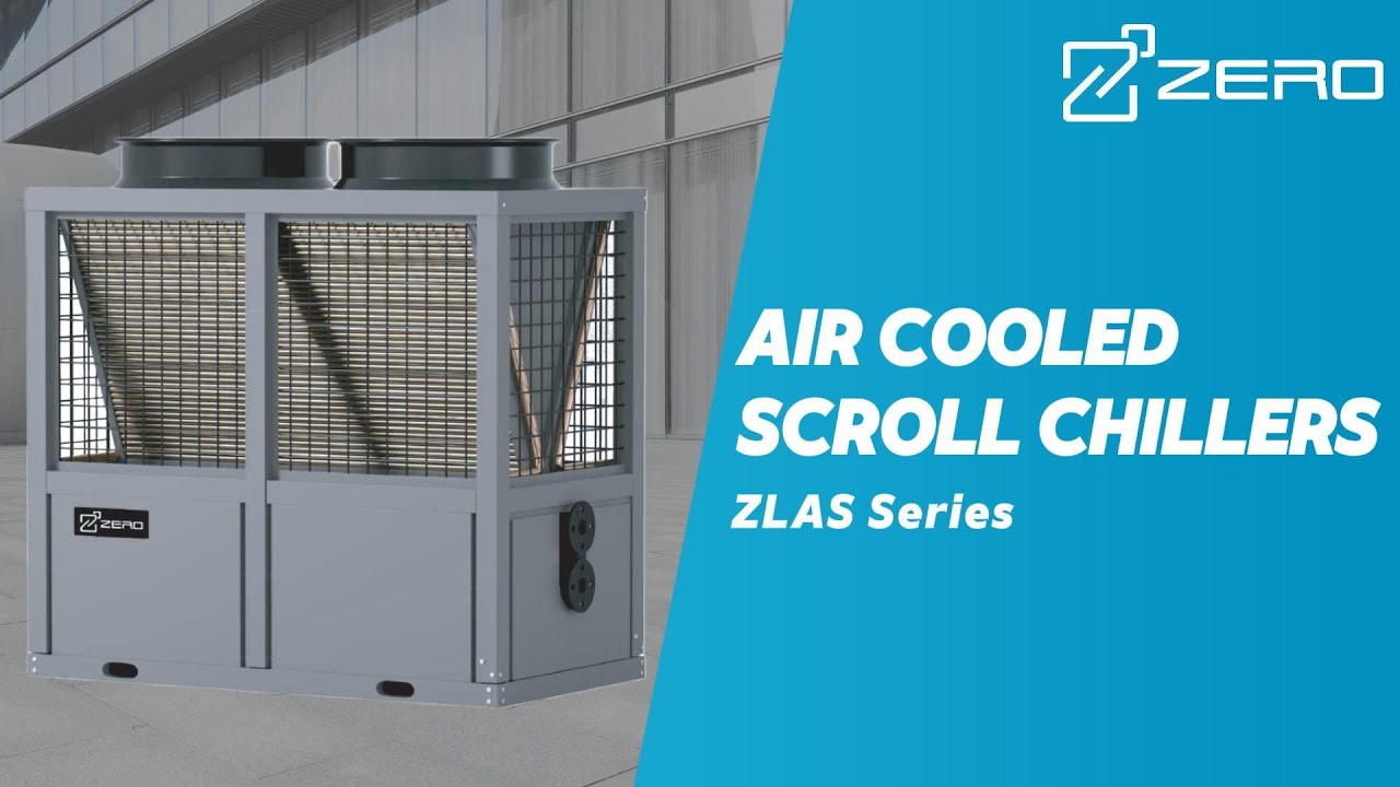 Unveiling the ZLAS Air-Cooled Chiller Secrets! ⚙️ | Save 90% Energy | Zero&rsquo;s Innovation Revealed ❄️